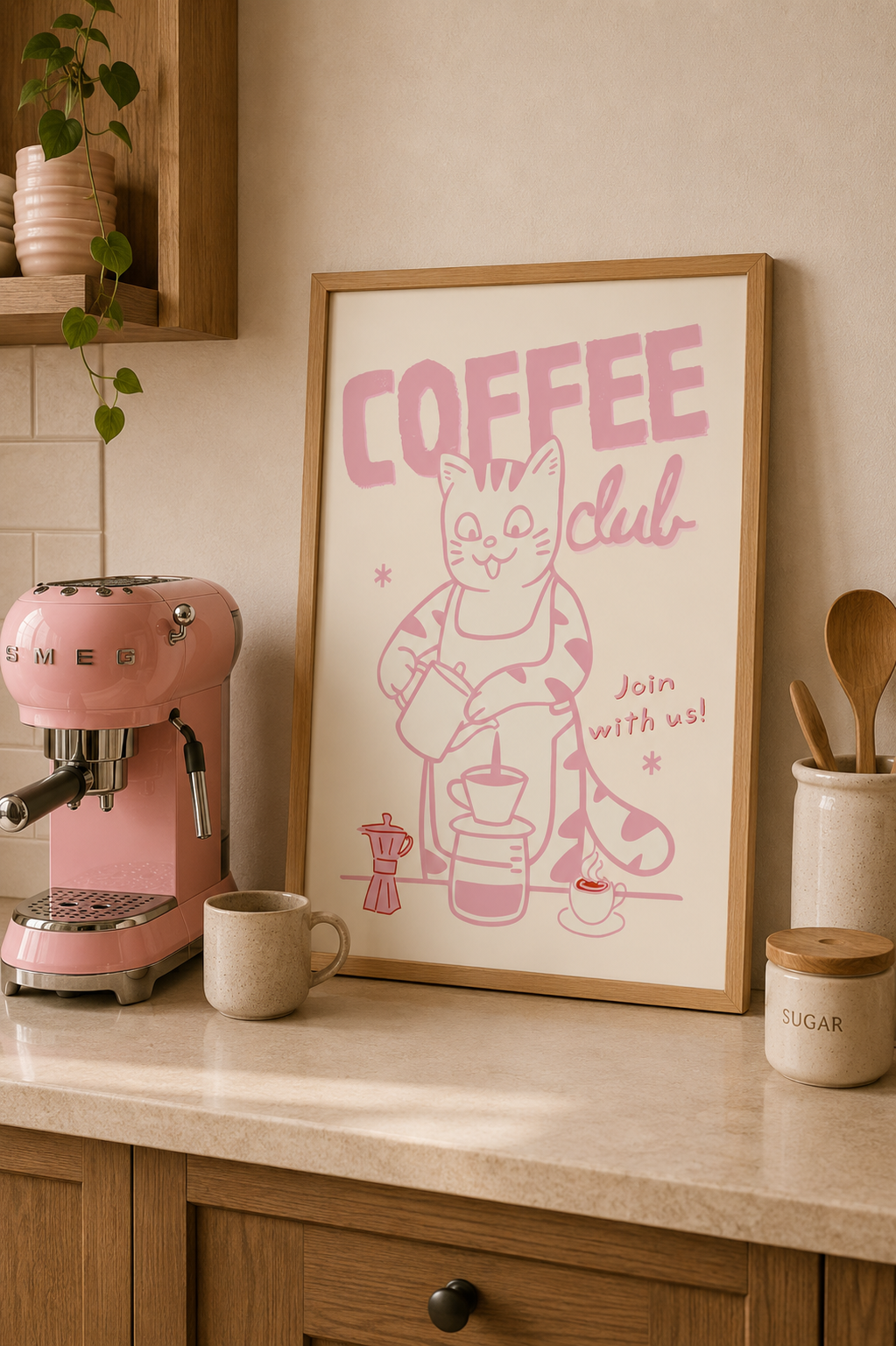 Coffee Club Pink